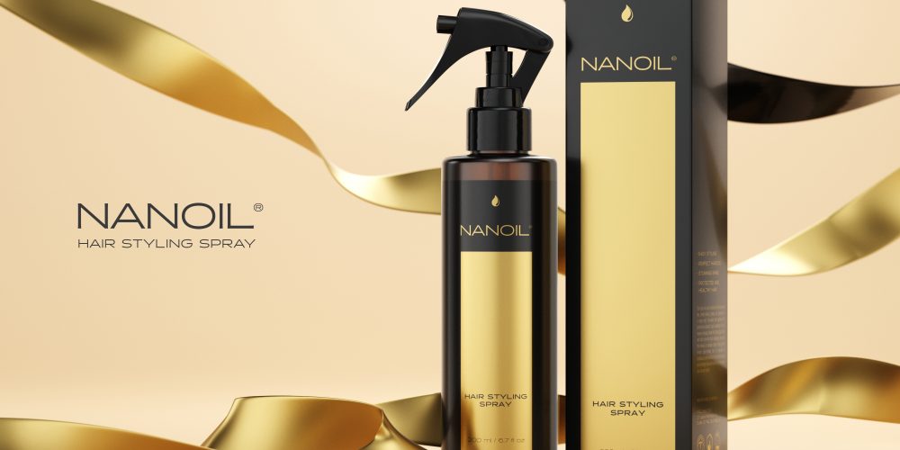 Vlasy jako ze salonu z pohodlí domova:  recenze Nanoil Hair Styling Spray